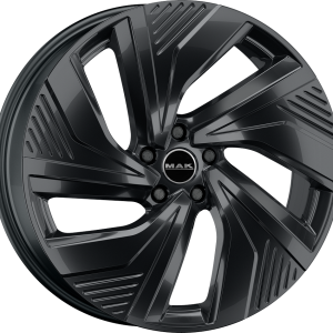 4 LLANTAS MAK ELECTRA EN 21 PULGADAS CON ACABADO GLOSS BLACK