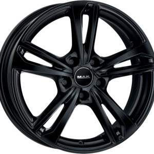 4 LLANTAS MAK EMBLEMA EN 15 PULGADAS CON ACABADO GLOSS BLACK
