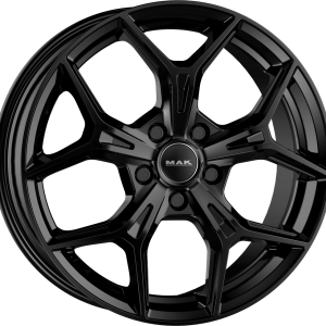 4 LLANTAS MAK EPICA EN 19 PULGADAS CON ACABADO GLOSS BLACK