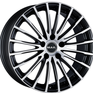 4 LLANTAS MAK FATALE EN 19 PULGADAS CON ACABADO ICE BLACK