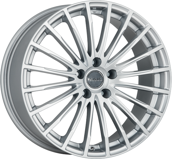 4 LLANTAS MAK FATALE EN 19 PULGADAS CON ACABADO SILVER