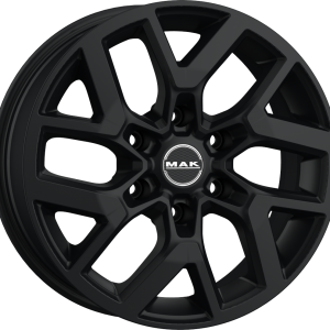 4 LLANTAS MAK GRAVEL EN 18 PULGADAS CON ACABADO MATT BLACK