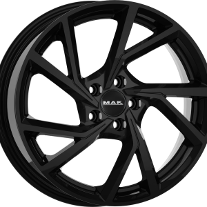 4 LLANTAS MAK KASSEL EN 20 PULGADAS CON ACABADO GLOSS BLACK