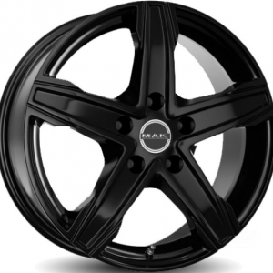 4 LLANTAS MAK KING 5 EN 18 PULGADAS CON ACABADO GLOSS BLACK