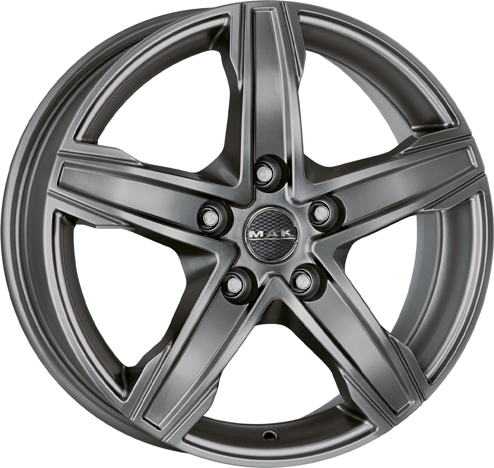 4 LLANTAS MAK KING 5 EN 17 PULGADAS CON ACABADO M-TITAN