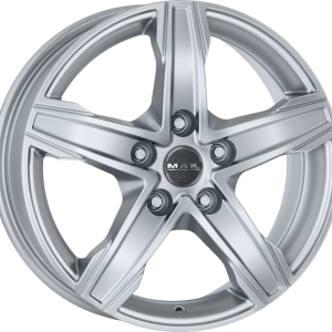 4 LLANTAS MAK KING 5 EN 18 PULGADAS CON ACABADO SILVER