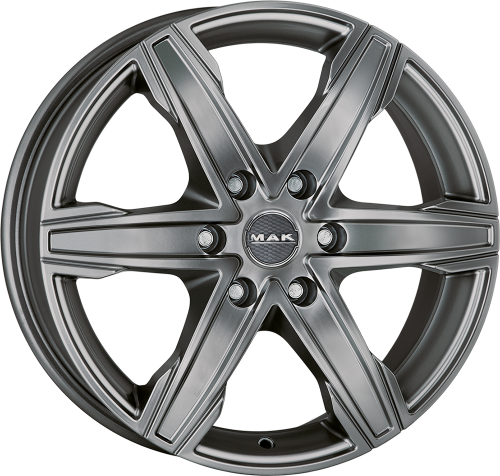 4 LLANTAS MAK KING 6 EN 16 PULGADAS CON ACABADO M-TITAN