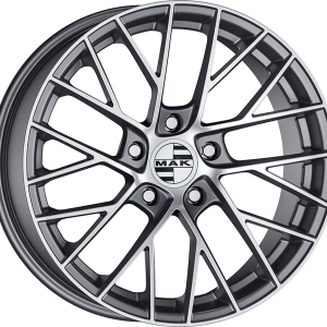 4 LLANTAS MAK MONACO-D EN 21 PULGADAS CON ACABADO GUN METALLIC MIRROR FACE