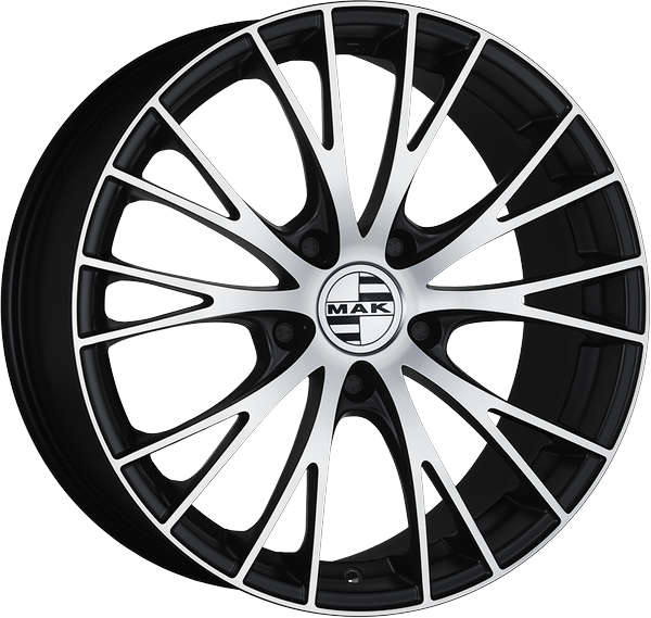 4 LLANTAS MAK RENNEN EN 20 PULGADAS CON ACABADO ICE BLACK