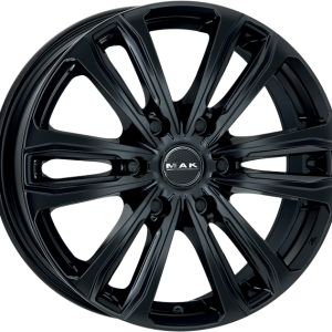 4 LLANTAS MAK SAFARI 6 EN 20 PULGADAS CON ACABADO GLOSS BLACK