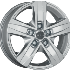 4 LLANTAS MAK STONE 5 VAN EN 15 PULGADAS CON ACABADO SILVER