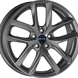 4 LLANTAS MAK VOLTAGE EN 19 PULGADAS CON ACABADO GLOSS GUN METALLIC