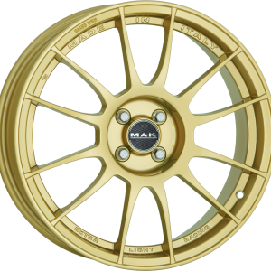 4 LLANTAS MAK XLR EN 18 PULGADAS CON ACABADO GLOSS GOLD