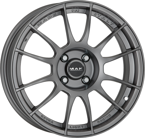 4 LLANTAS MAK XLR EN 16 PULGADAS CON ACABADO MATT GRAPHITE