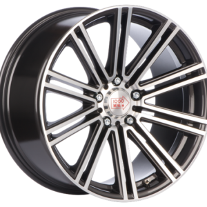 4 LLANTAS MILLE MIGLIA MM1005 EN 19 PULGADAS CON ACABADO DARK ANTHRACITE POLISHED