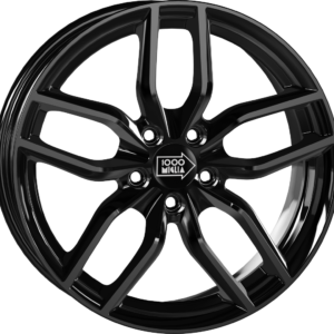 4 LLANTAS MILLE MIGLIA MM039 EN 17 PULGADAS CON ACABADO GLOSS BLACK
