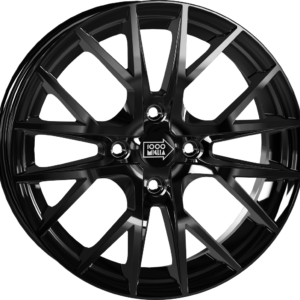 4 LLANTAS MILLE MIGLIA MM1009/4 EN 16 PULGADAS CON ACABADO GLOSS BLACK