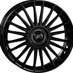 4 LLANTAS MILLE MIGLIA MM1022 EN 18 PULGADAS CON ACABADO GLOSS BLACK