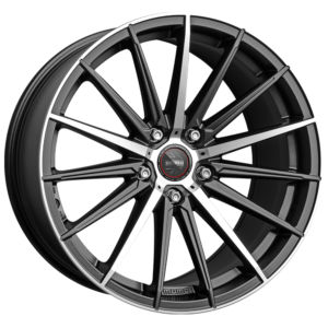 4 LLANTAS MOMO RF-05 EN 19 PULGADAS CON ACABADO MATT GRAPHITE POLISHED