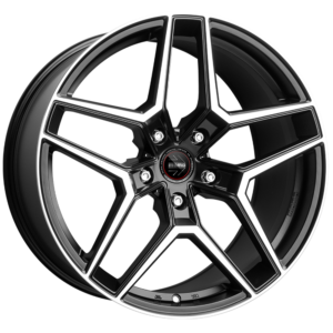 4 LLANTAS MOMO RF-06 EN 20 PULGADAS CON ACABADO MATT BLACK POLISHED