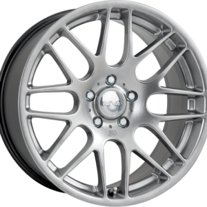 4 LLANTAS RIVA RVD EN 18 PULGADAS CON ACABADO SILVER