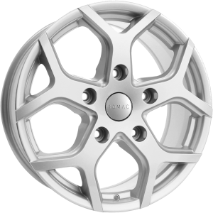 4 LLANTAS ROMAC COBRA EN 16 PULGADAS CON ACABADO SILVER