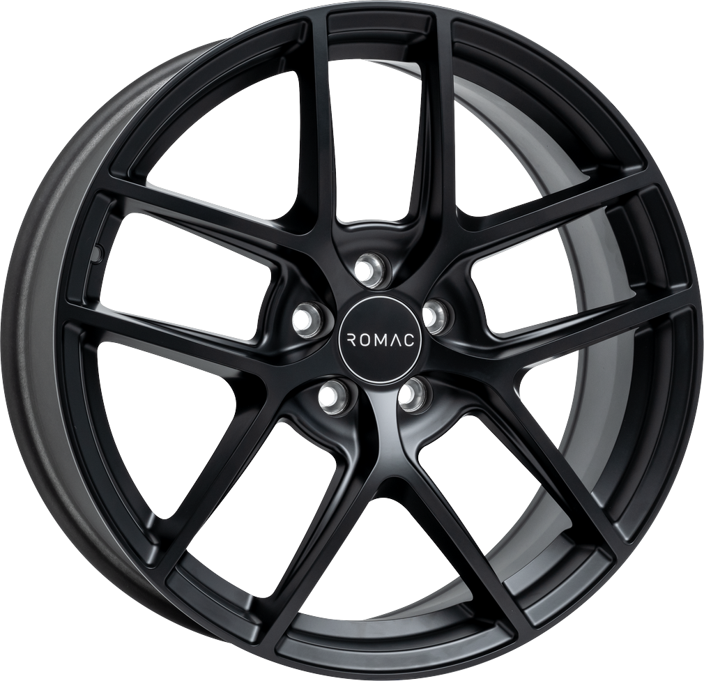 4 LLANTAS ROMAC DIABLO EN 19 PULGADAS CON ACABADO SATIN BLACK