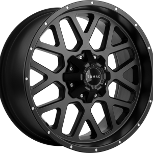 4 LLANTAS ROMAC UTAH EN 20 PULGADAS CON ACABADO SATIN BLACK