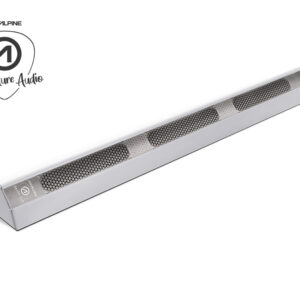 Altavoz Alpine Adventure Audio In-Cabin Montaje en superficie (Largo / Plata) SPC-L500S