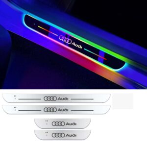 ILUMINACION AMBIENTAL AUDI LOGO PUERTAS DINAMICAS