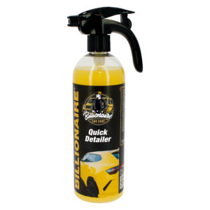 Billionaire Quick Detailer Cera Rápida en Spray con Carnauba para Coches Abrillanta y Protege Fácil aplicación Brillo Intenso Aroma a Cítrico 750ml