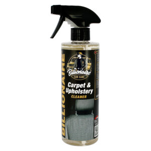 Billionaire Carpet & Upholstery Cleaner Limpiatapicería y Moqueta Limpiador Multiusos para Todo Tipo de Tapicerías Téxtiles Moqueta y Alfombrillas de Coche con Pistola de Espuma Aroma a Suavizante 500ml