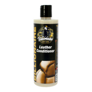 Billionaire Leather Conditioner Acondicionador de Piel y Cuero Cuida Nutre e Hidrata el Cuero Textura No Grasa Para Mantener Perfecta la Tapicería Perfecta Durante Años Aroma a Coche Nuevo 500ml