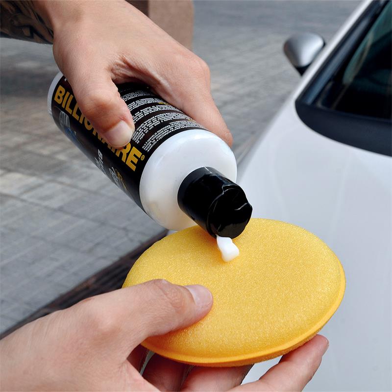 Aplicador de Espuma Billonaire Esponja Suave para Coche 12,5 cm Aplicador Detailing Perfecto para cera y Restaurador de Plásticos 2 Unidades - Imagen 3