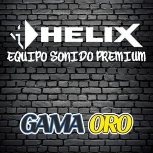 KIT DE SONIDO UNIVERSAL PREMIUM HELIX GAMA ORO