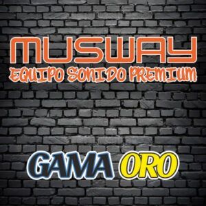KIT DE SONIDO UNIVERSAL PREMIUM MUSWAY GAMA ORO