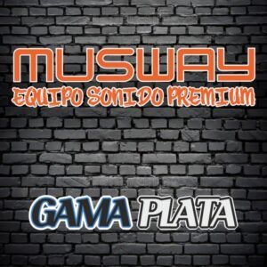 KIT DE SONIDO UNIVERSAL PREMIUM MUSWAY GAMA PLATA