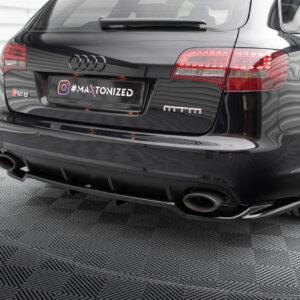 DIFUSOR TRASERO (CON BARRAS VERTICALES) Audi RS6  C6