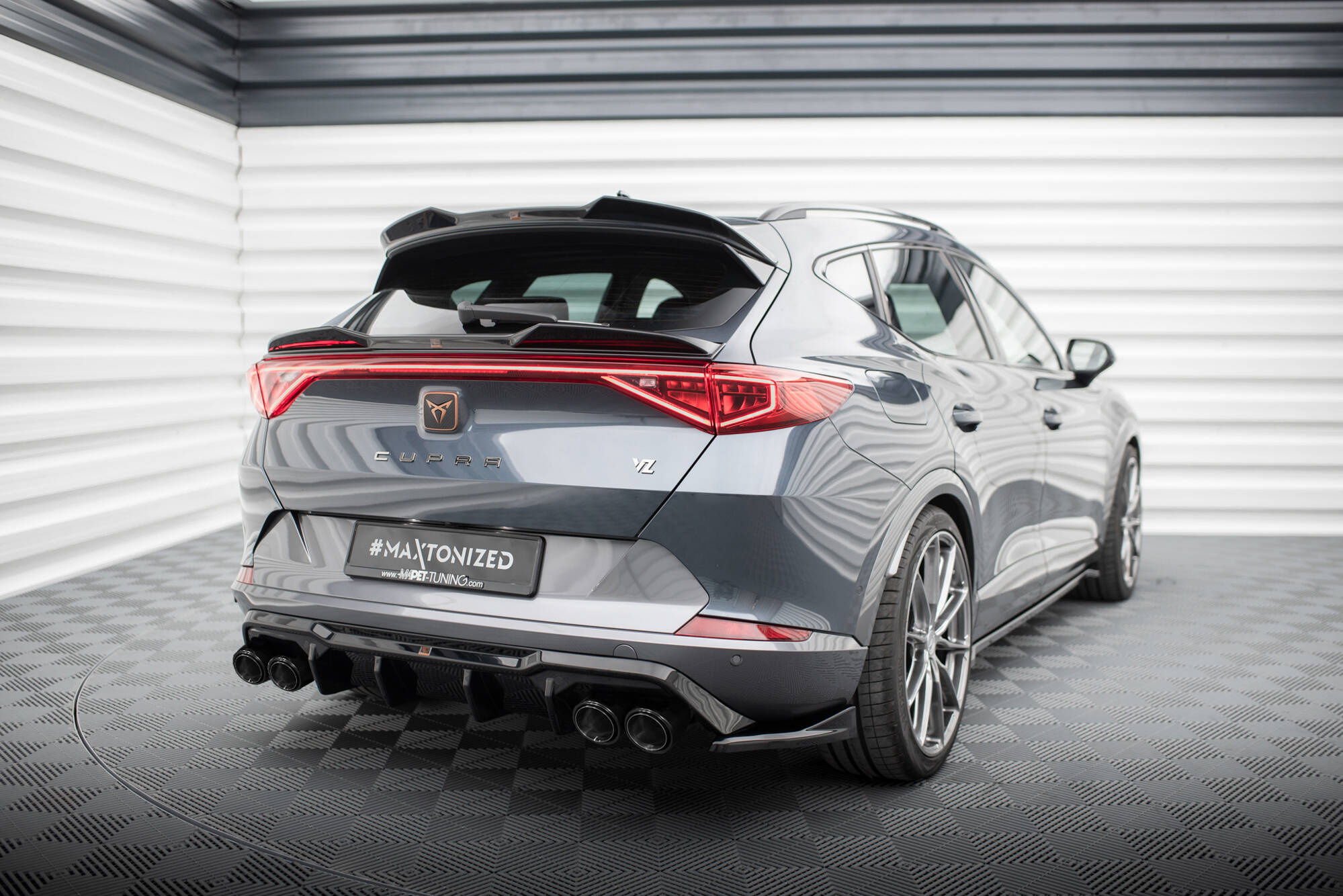 Rear Valance V 3 Exhaust Tips Cupra Formentor VZ Mk1