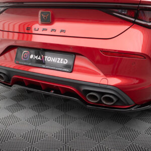 Rear Splitter with vertical bars Cupra Leon Hatchback Mk1
