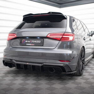 DIFUSOR TRASEROAudi A3 S-Line Sportback 8V Facelift ( Versión con escapes individuales en ambos lados)