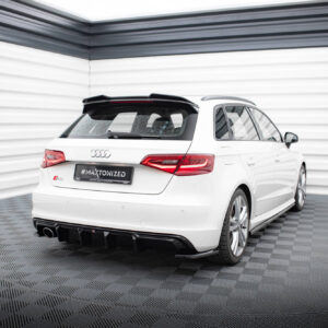 DIFUSOR TRASEROAudi A3 S-Line Sportback 8V (Version with single exhaust tips on one side)