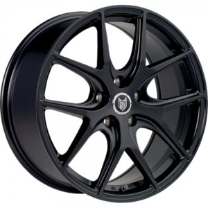 4 LLANTAS FOX ALPHA EN 18 PULGADAS CON ACABADO SATIN BLACK