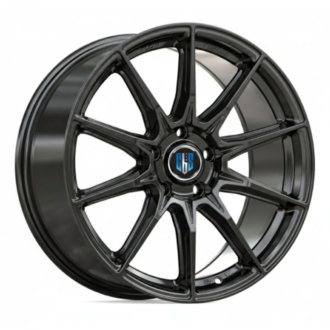 4 LLANTAS CBS 01 EN 18 PULGADAS CON ACABADO GLOSS BLACK