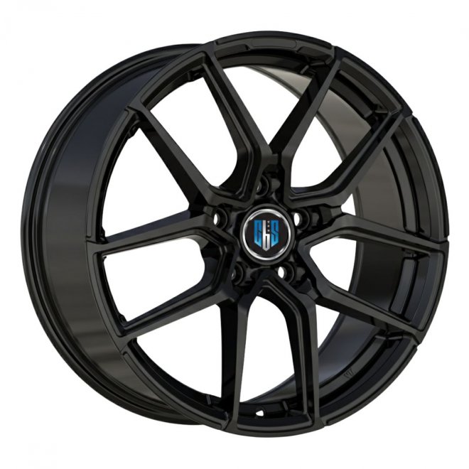 4 LLANTAS CBS 03 EN 18 PULGADAS CON ACABADO GLOSS BLACK