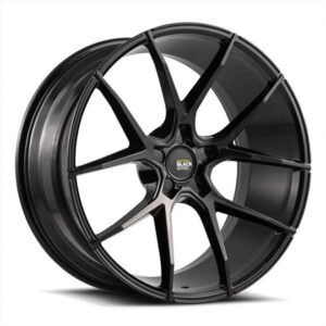 4 LLANTAS SAVINI BM14 EN 19 PULGADAS CON ACABADO GLOSS BLACK