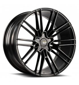 4 LLANTAS SAVINI BM18 EN 19 PULGADAS CON ACABADO GLOSS BLACK