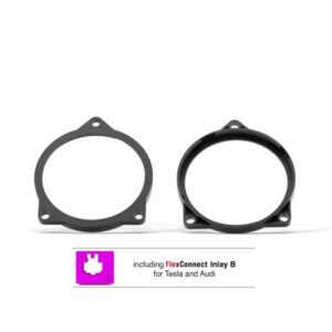 HELIX CFMK100 TES.1 (adaptador de altavoz Tesla, BMW, Mini, Peugeot, Citroën, Seat, Porsche, McLaren, Ferrari y Rolls Royce con gama media instalada de fábrica)