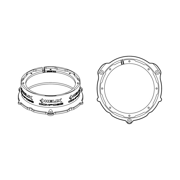 HELIX CFMK165 JLR.2 (FDM) (adaptador de altavoz Jaguar y Land Rover con woofer instalado de fábrica) - Imagen 2