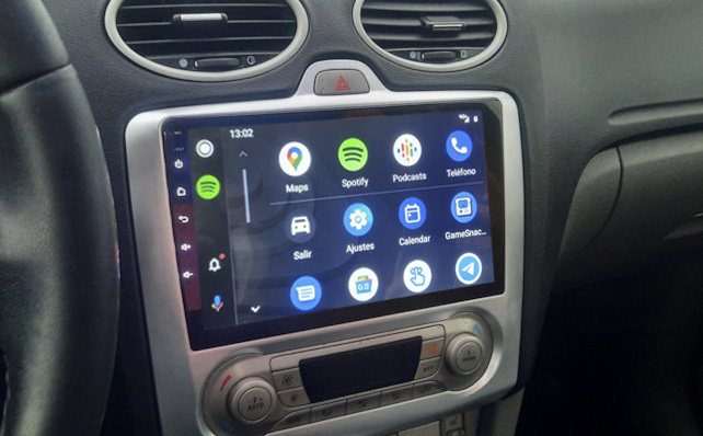 Pioneer SPH-PF97BT 9´´para FORD FOCUS II aire manual. Apple CarPlay®, Android Auto™ ambos inalámbrico y cable. - Imagen 2